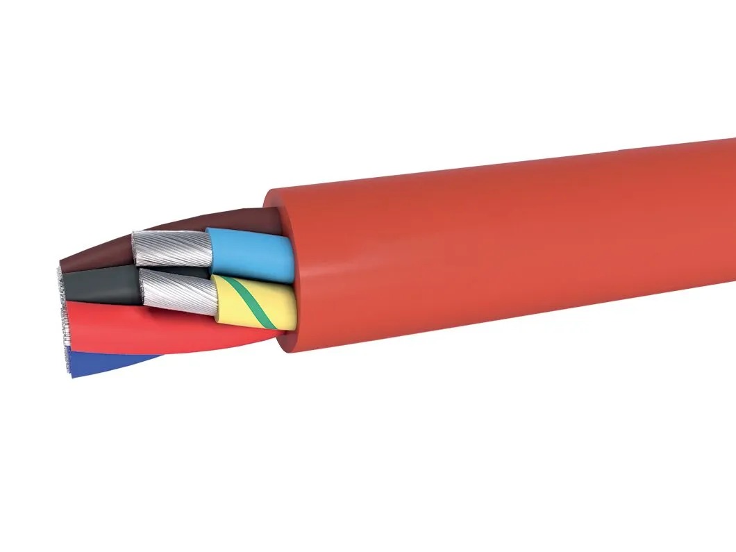 Cabo Elétrico Flexível capa SILICONE para alta temperatura e uso em fornos industriais e aplicações severas é na BERUF Brasil