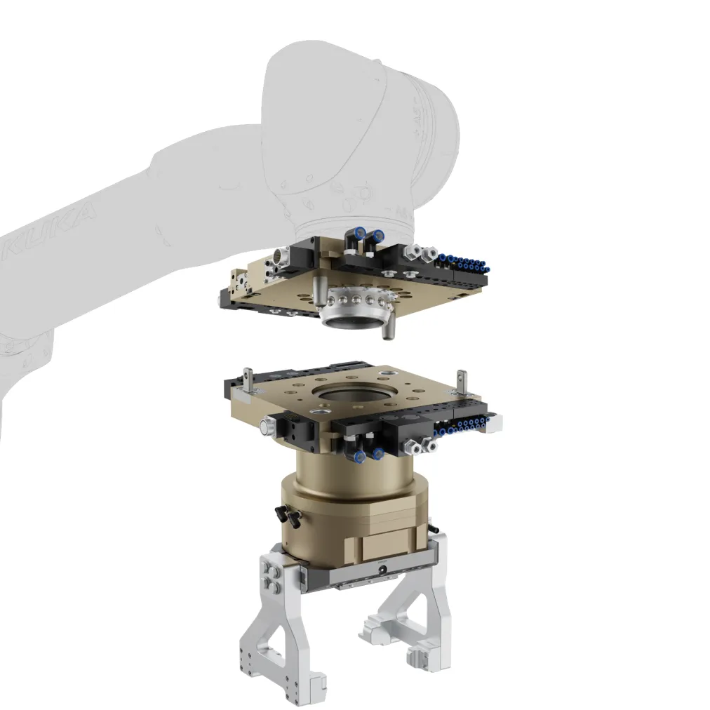 Garras Robóticas Trocador Ferramenta Robô Industrial Pulso Mecânico Robótico Periféricos e Componentes de Robôs KUKA YASKAWA MOTOMAN ABB Comau DENSO EPSON